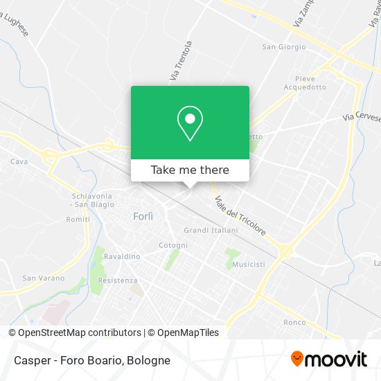 Casper - Foro Boario map