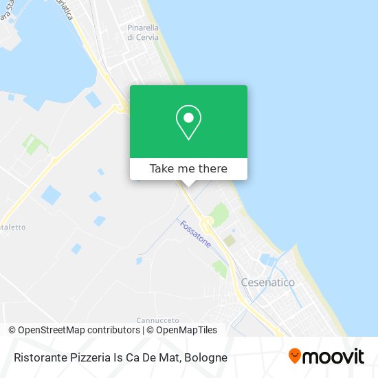 Ristorante Pizzeria Is Ca De Mat map