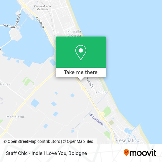 Staff Chic - Indie I Love You map
