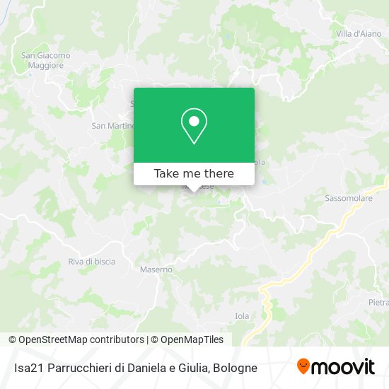 Isa21 Parrucchieri di Daniela e Giulia map