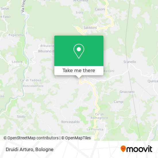 Druidi Arturo map