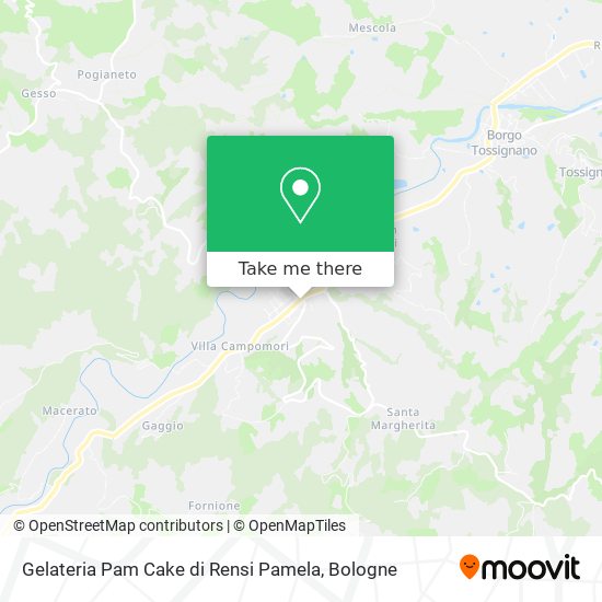 Gelateria Pam Cake di Rensi Pamela map