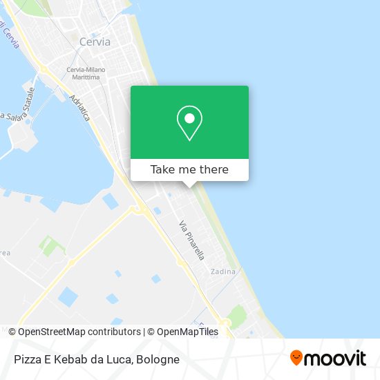 Pizza E Kebab da Luca map