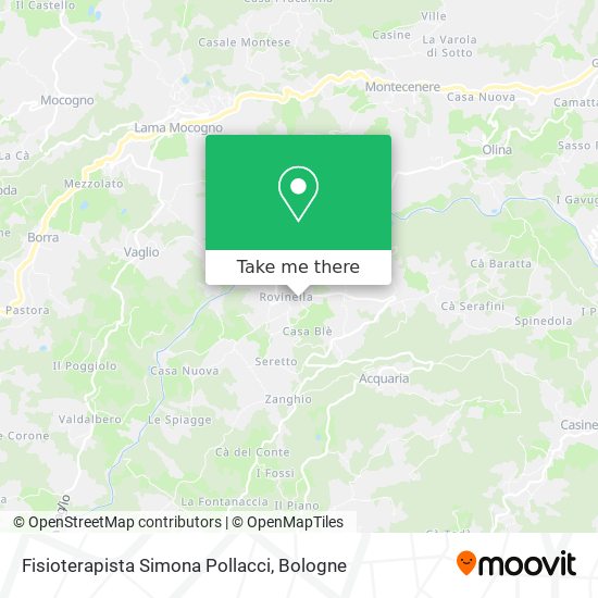 Fisioterapista Simona Pollacci map