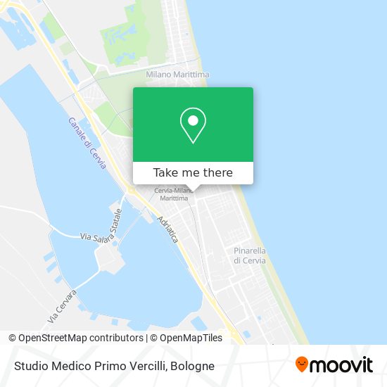 Studio Medico Primo Vercilli map