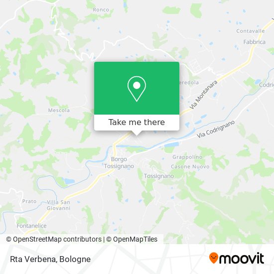 Rta Verbena map