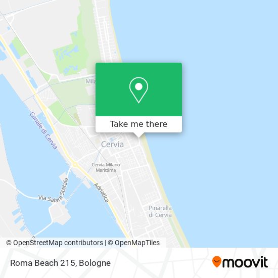 Roma Beach 215 map