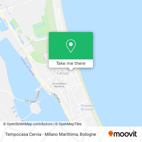 Tempocasa Cervia - Milano Marittima map