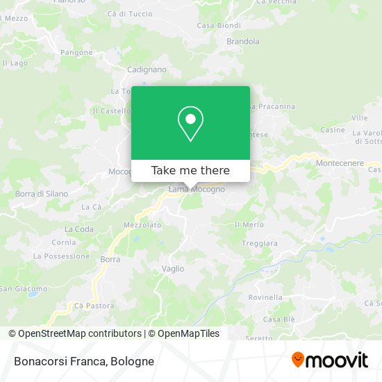 Bonacorsi Franca map