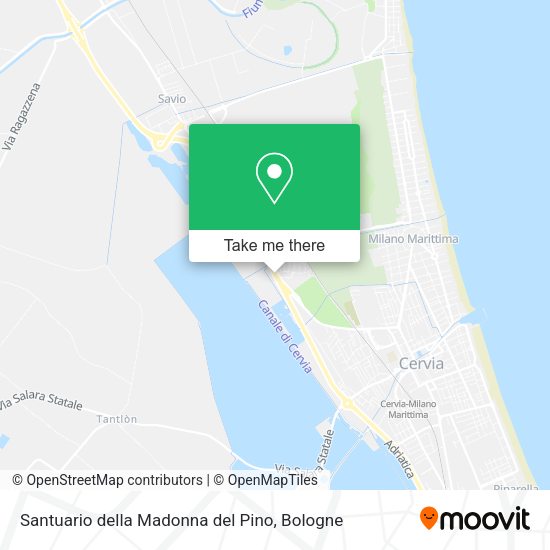 Santuario della Madonna del Pino map