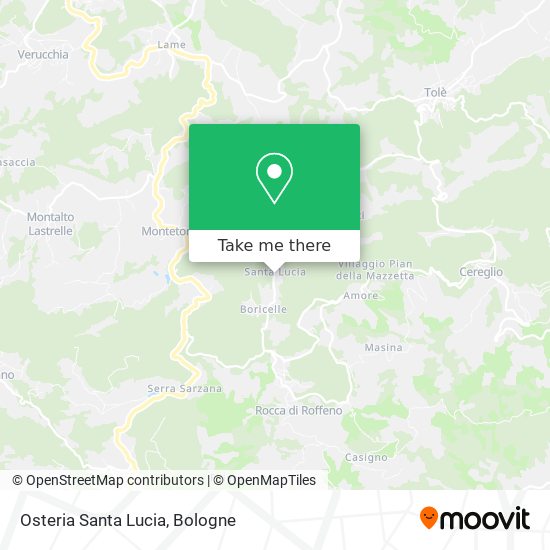 Osteria Santa Lucia map