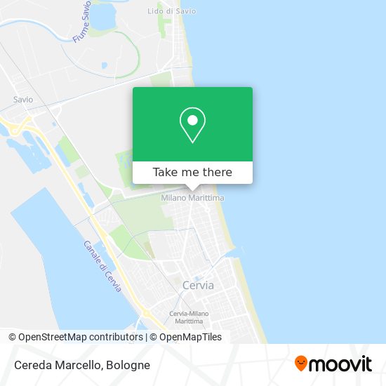 Cereda Marcello map