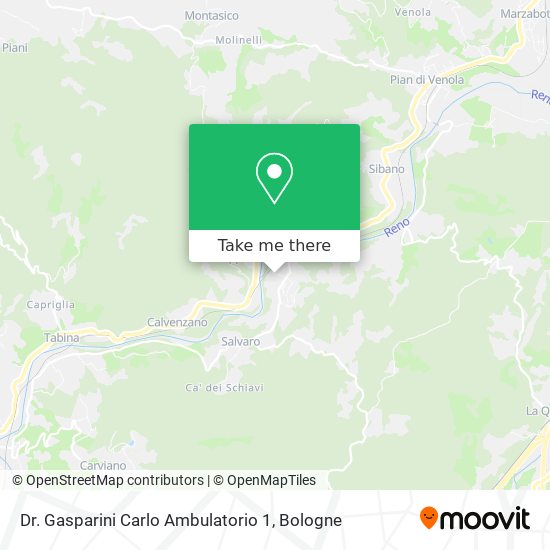 Dr. Gasparini Carlo Ambulatorio 1 map