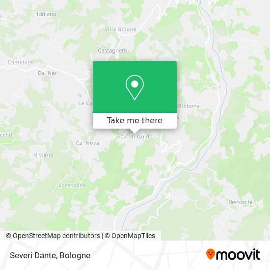 Severi Dante map