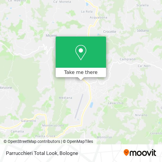 Parrucchieri Total Look map