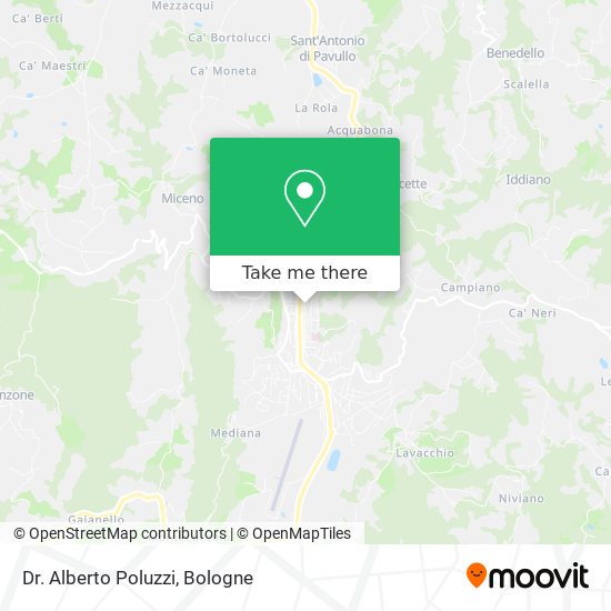 Dr. Alberto Poluzzi map