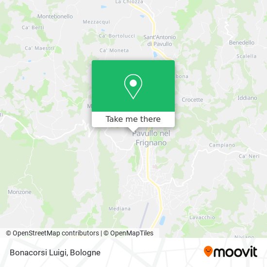 Bonacorsi Luigi map