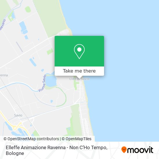 Elleffe Animazione Ravenna - Non C’Ho Tempo map