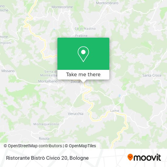 Ristorante Bistrò Civico 20 map