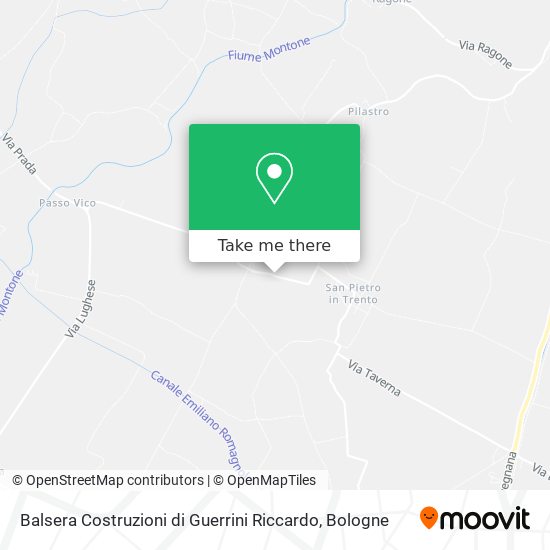 Balsera Costruzioni di Guerrini Riccardo map