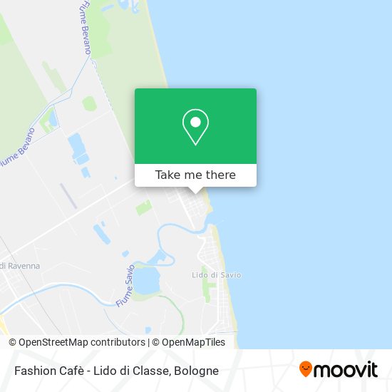 Fashion Cafè - Lido di Classe map