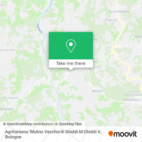 Agriturismo 'Mulino Vecchio'di Ghiddi M.Ghiddi V. map