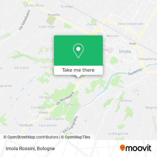 Imola Rossini map