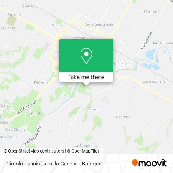 Circolo Tennis Camillo Cacciari map