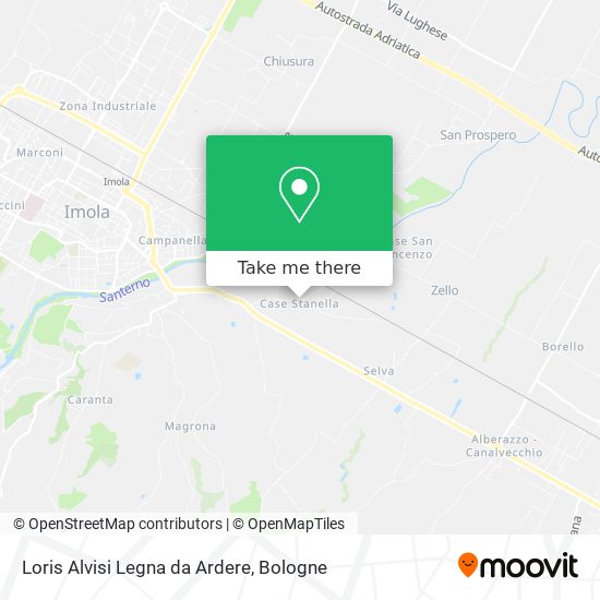 Loris Alvisi Legna da Ardere map