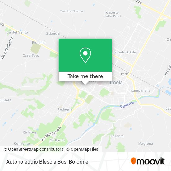 Autonoleggio Blescia Bus map