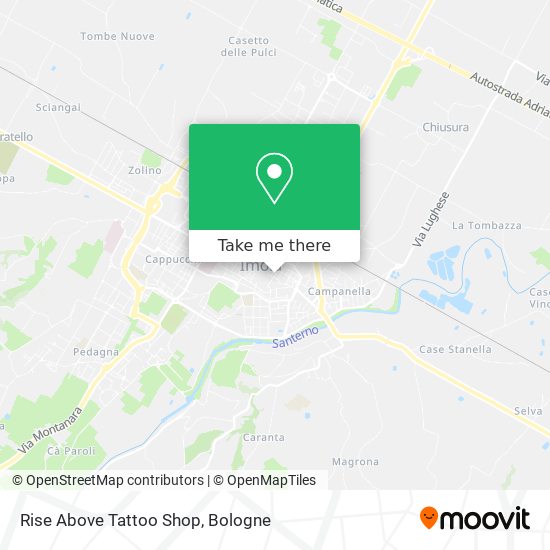 Rise Above Tattoo Shop map