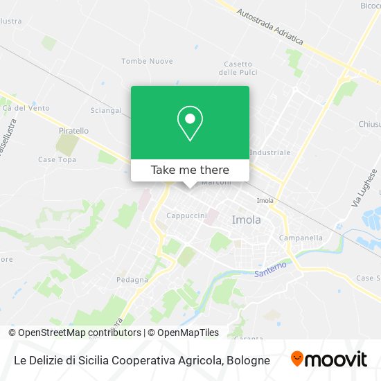 Le Delizie di Sicilia Cooperativa Agricola map