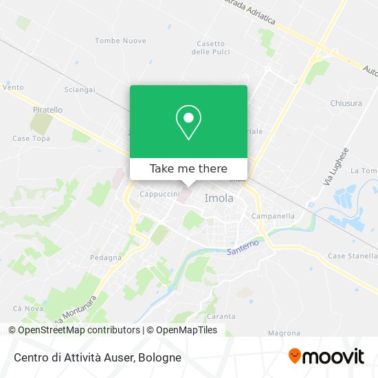 Centro di Attività Auser map