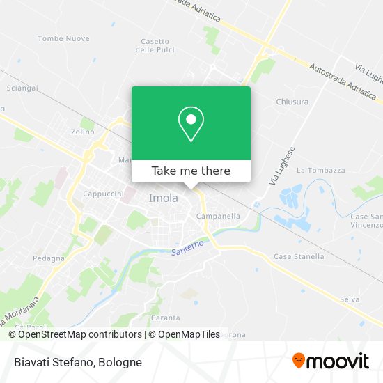 Biavati Stefano map