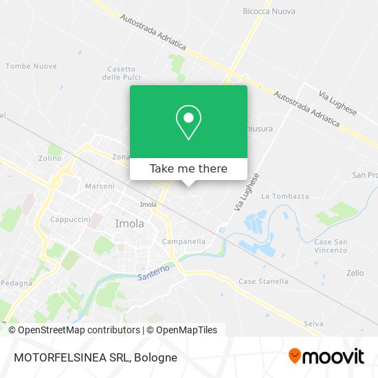 MOTORFELSINEA SRL map