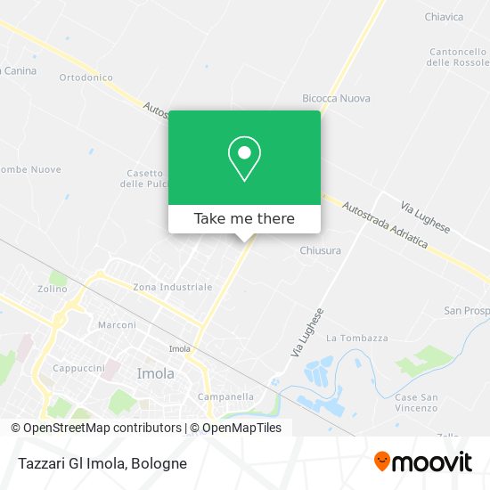 Tazzari Gl Imola map