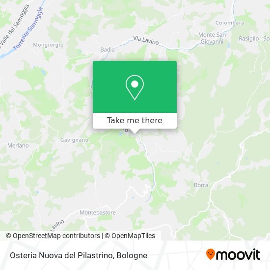 Osteria Nuova del Pilastrino map