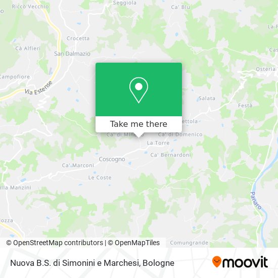 Nuova B.S. di Simonini e Marchesi map