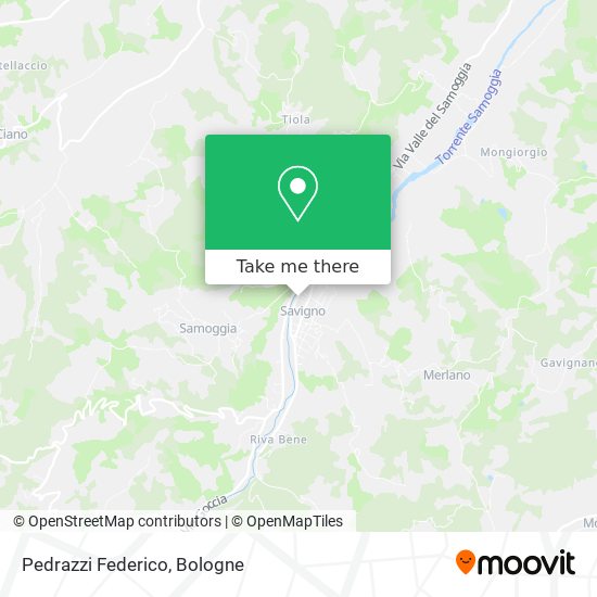 Pedrazzi Federico map