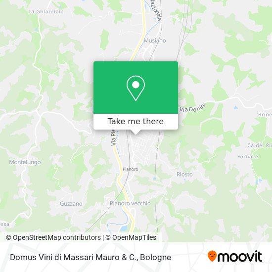 Domus Vini di Massari Mauro & C. map