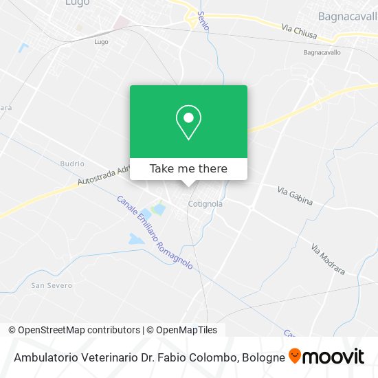 Ambulatorio Veterinario Dr. Fabio Colombo map