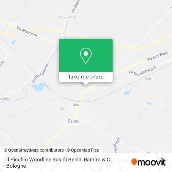 Il Picchio Woodline Sas di Benini Ramiro & C. map