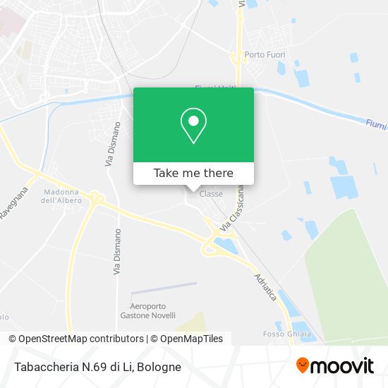 Tabaccheria N.69 di Li map