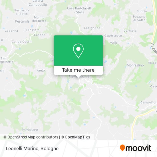 Leonelli Marino map
