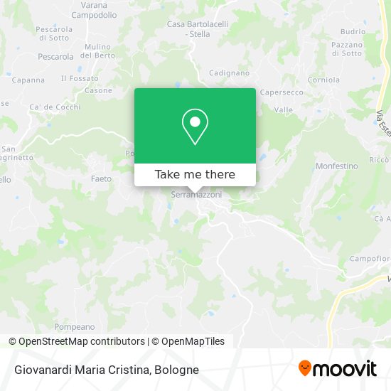Giovanardi Maria Cristina map