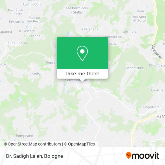 Dr. Sadigh Laleh map