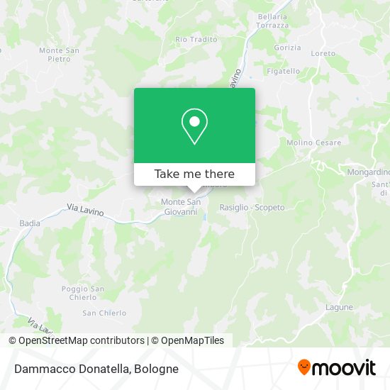 Dammacco Donatella map