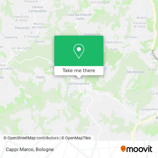 Cappi Marco map