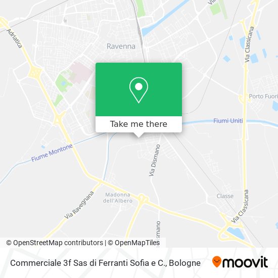 Commerciale 3f Sas di Ferranti Sofia e C. map