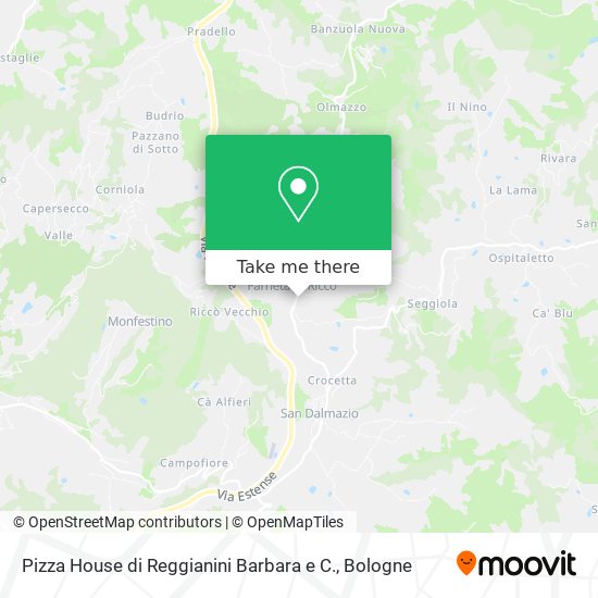 Pizza House di Reggianini Barbara e C. map